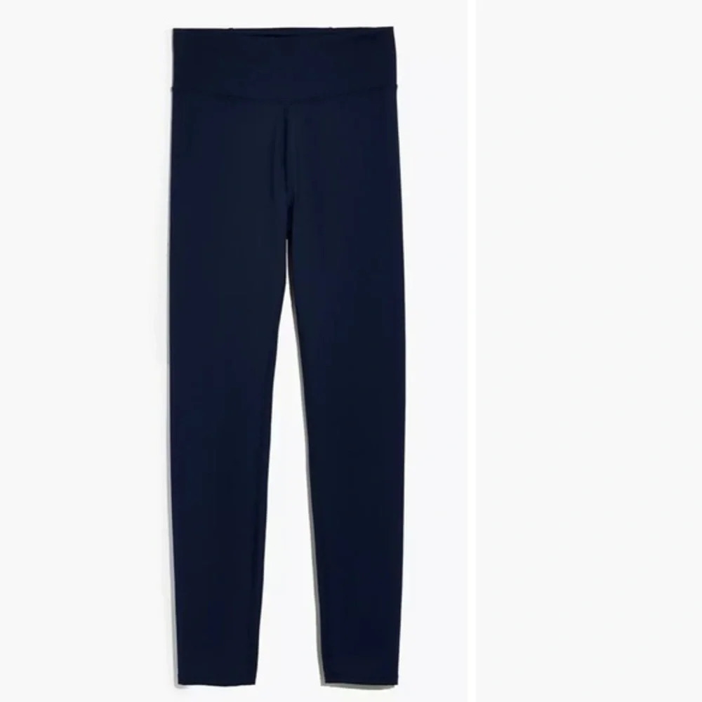 Madewell Mwl Form High Rise 25" Leggings Xl Navy Blue